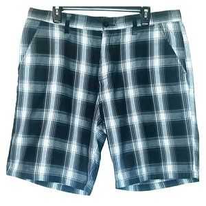 Men's multi color plaid shorts